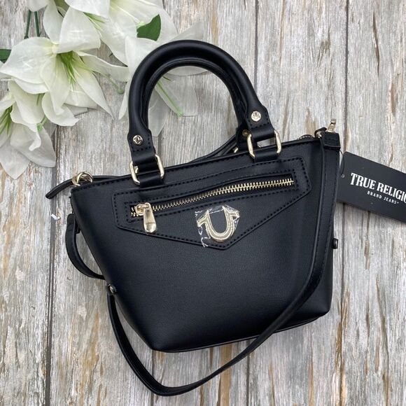 True Religion Handbags - Women’s True Religion Small Black Crossbody Shoulder Bag Handbag Purse